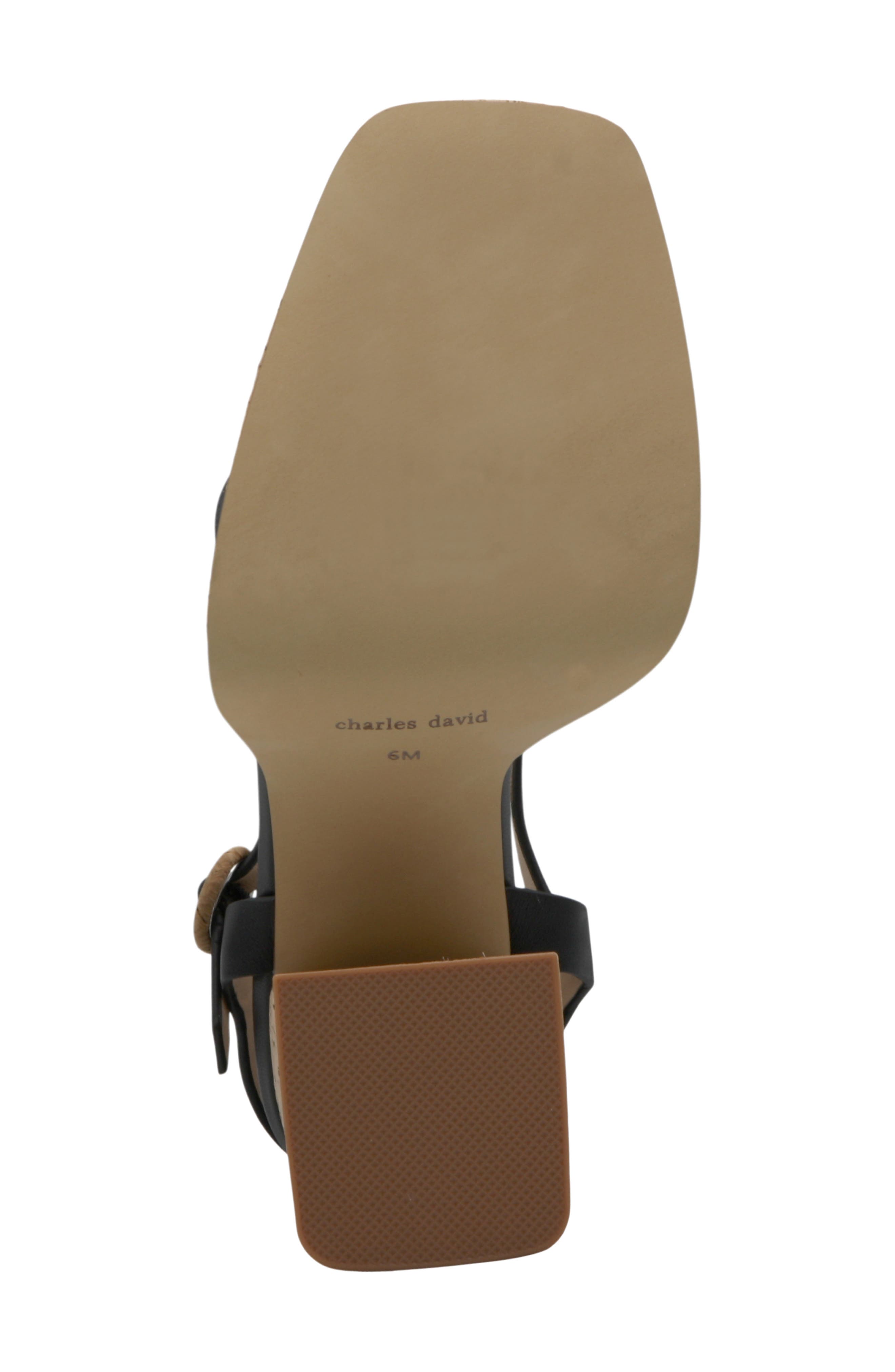 Charles David Barnaby Ankle Strap Sandal, Alternate, color, 