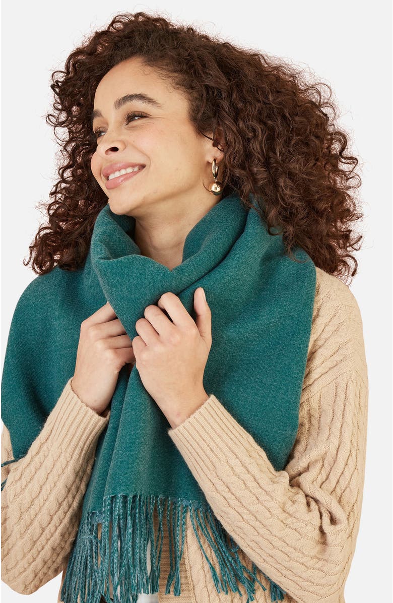 Yumi Two Tone Soft Scarf, Alternate, color, Multi-Colour