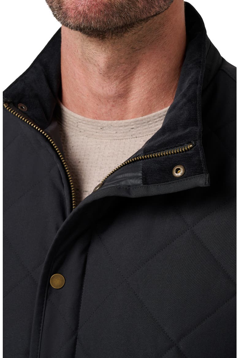 Highlander Quilted Vest, Alternate, color, BLACK