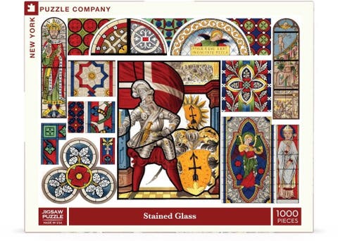 Stained Glass 1000 Piece Puzzle