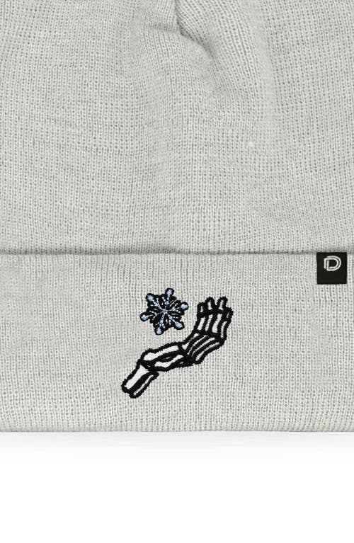 Dalix Chill Touch Beanie In Light Gray