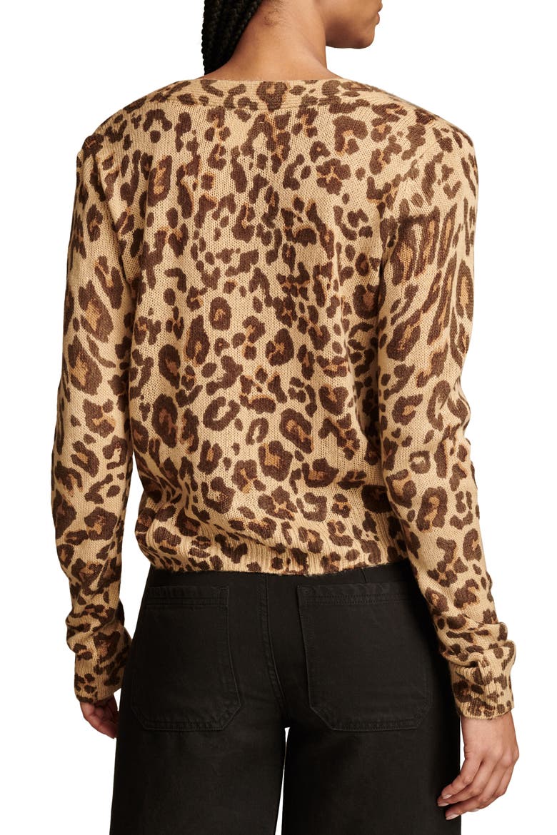 Leopard Print Cardigan, Alternate, color, LEOPARD PRINT