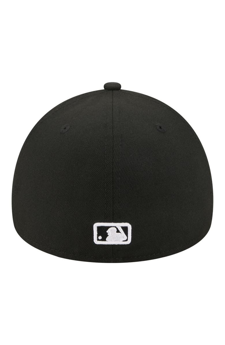 New Era Men's New Era Black Seattle Mariners A-Frame 59FORTY Fitted Hat, Alternate, color,
