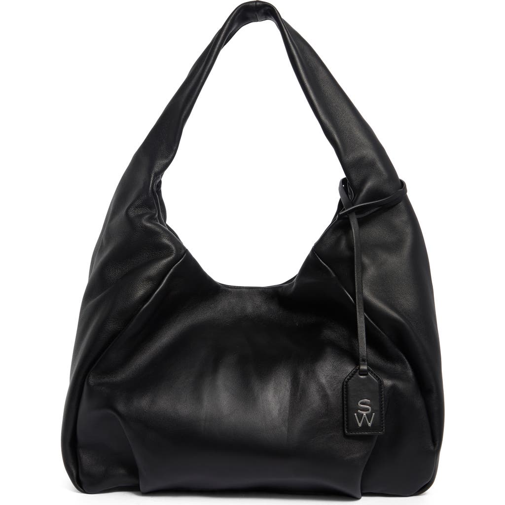 Stuart Weitzman The Moda Hobo Bag In Black