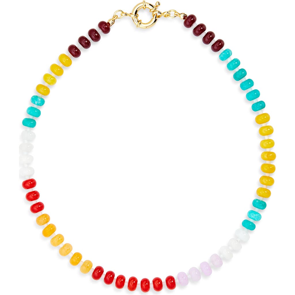 Eye Candy Los Angeles Oihana Multicolor Beaded Necklace In Multi
