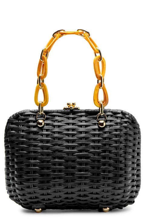 Hen Woven Wicker Bag