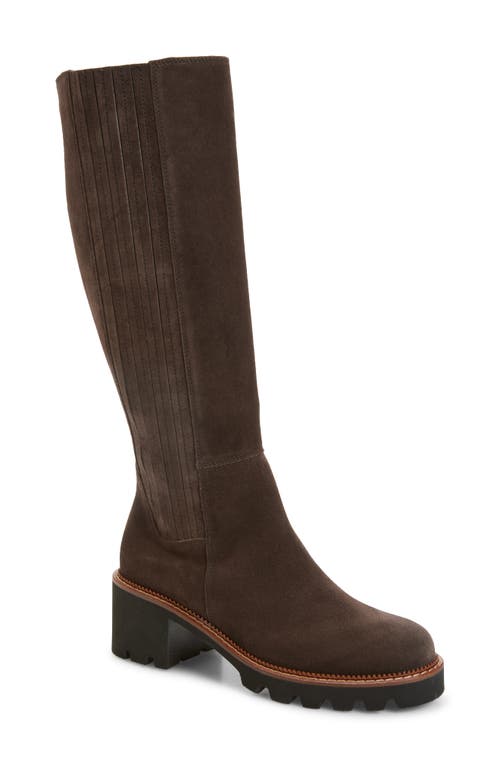 Paul Green Candice Knee High Boot In Brown