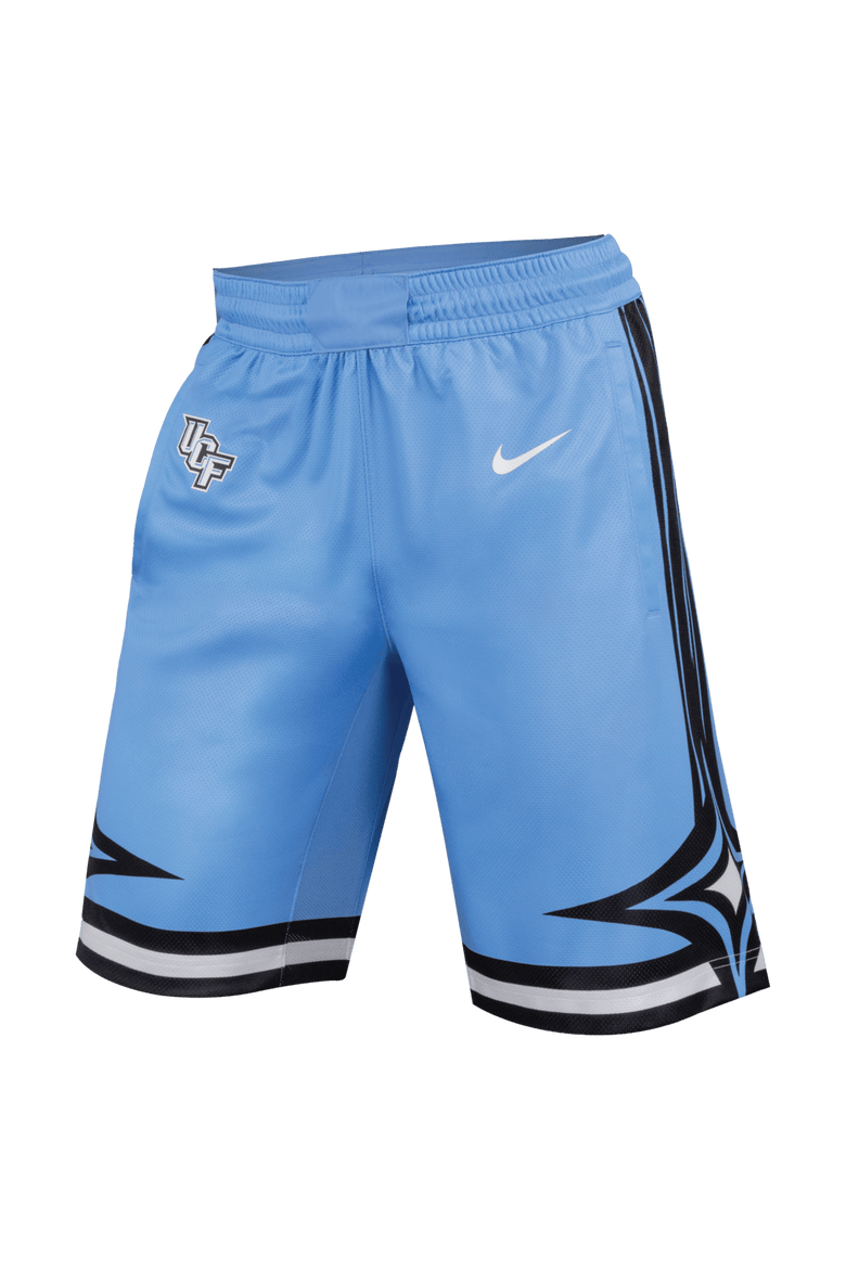 Men's Nike  Light Blue UCF Knights Space Game Replica Dri-FIT Basketball Shorts, Alternate, color, Light Blue