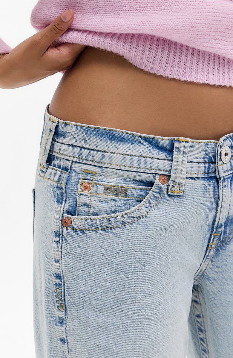 BDG Urban Outfitters Kayla Wide Leg Jeans, Alternate, color, Bleach