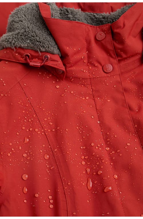Seasalt Cornwall Janelle Waterproof Coat In Red