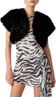 Steve Madden Jalen Faux Fur Bolero