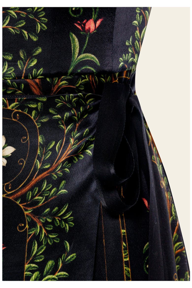 Cinefilia Noche Maxi Dress, Alternate, color, Black