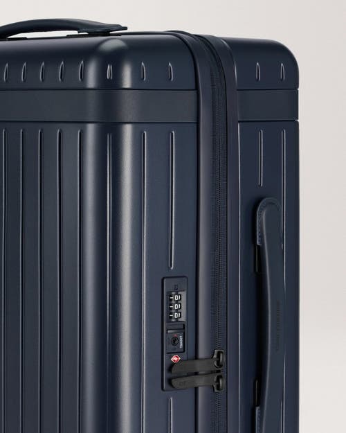 Carl Friedrik The Carry-on Zipped Suitcase In Navy/navy