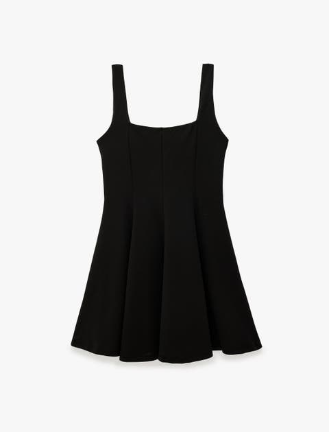 Strappy Square Neck Mini Dress
