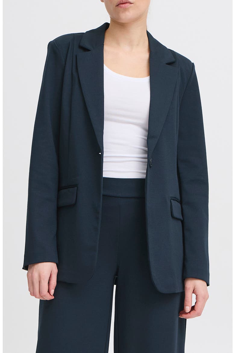 Kate Long Blazer, Main, color, TOTAL ECLIPSE