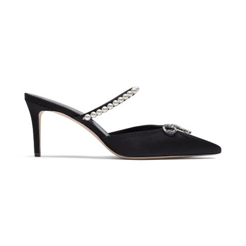 Philippa 75 Pearl Stiletto Mule