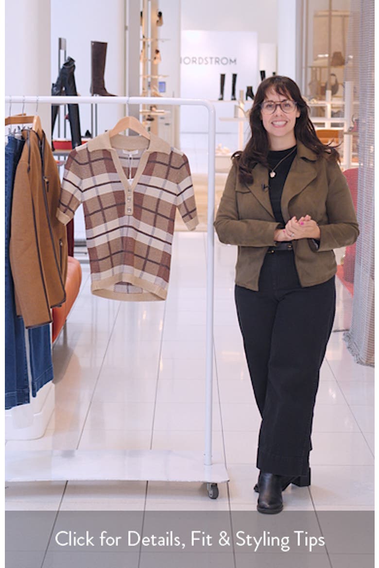 Melanie Plaid Polo video