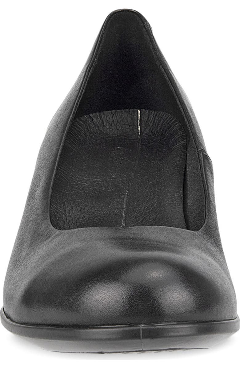 ECCO Block Heel Pump, Alternate, color, Black