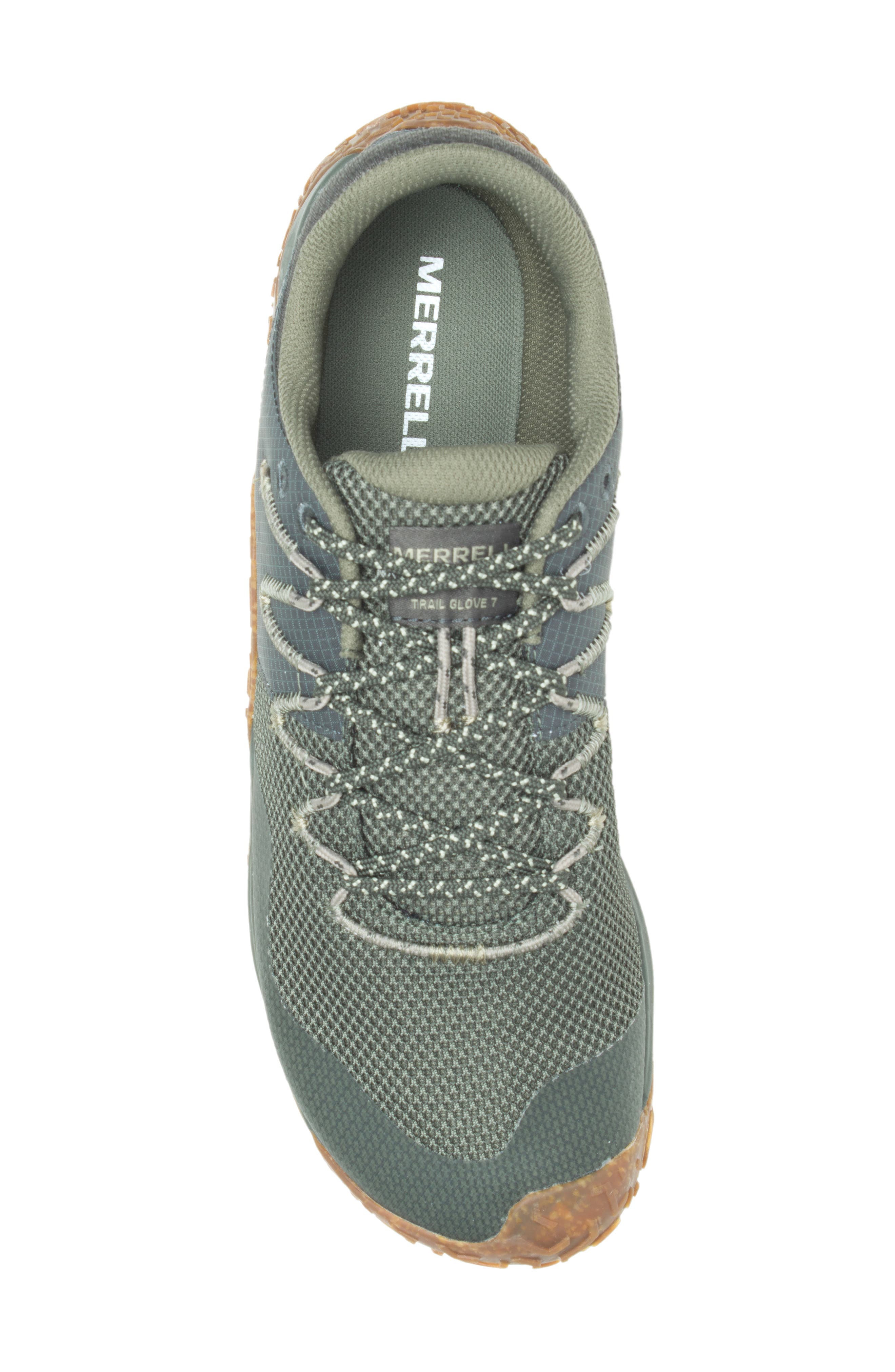 Merrell Trail Glove 7 Hiking Sneaker, Alternate, color, Lichen/ Gum