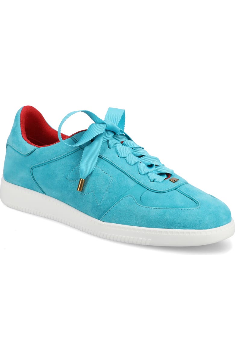 Birdies The Jay Sneaker, Main, color, Aqua Suede