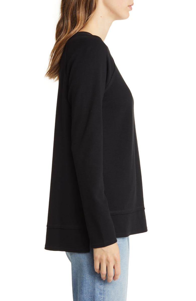 Caslon<sup>®</sup> Split Neck Thermal Top, Alternate, color, 