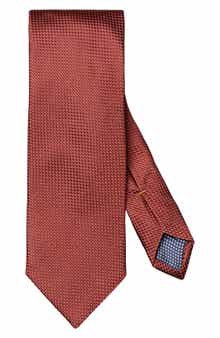 Eton Textured Solid Silk Tie