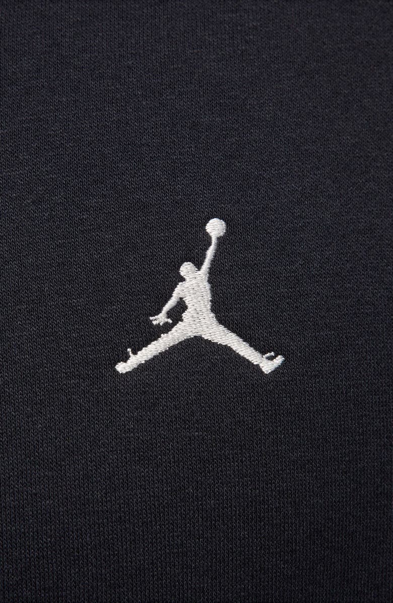 Jordan Brooklyn Fleece Oversize Hoodie, Alternate, color, Black/ Sail