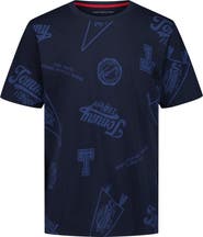 Tommy Hilfiger Kids' Tonal Collegiate Cotton Graphic T-Shirt
