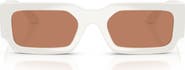 Versace 54mm Rectangular Sunglasses