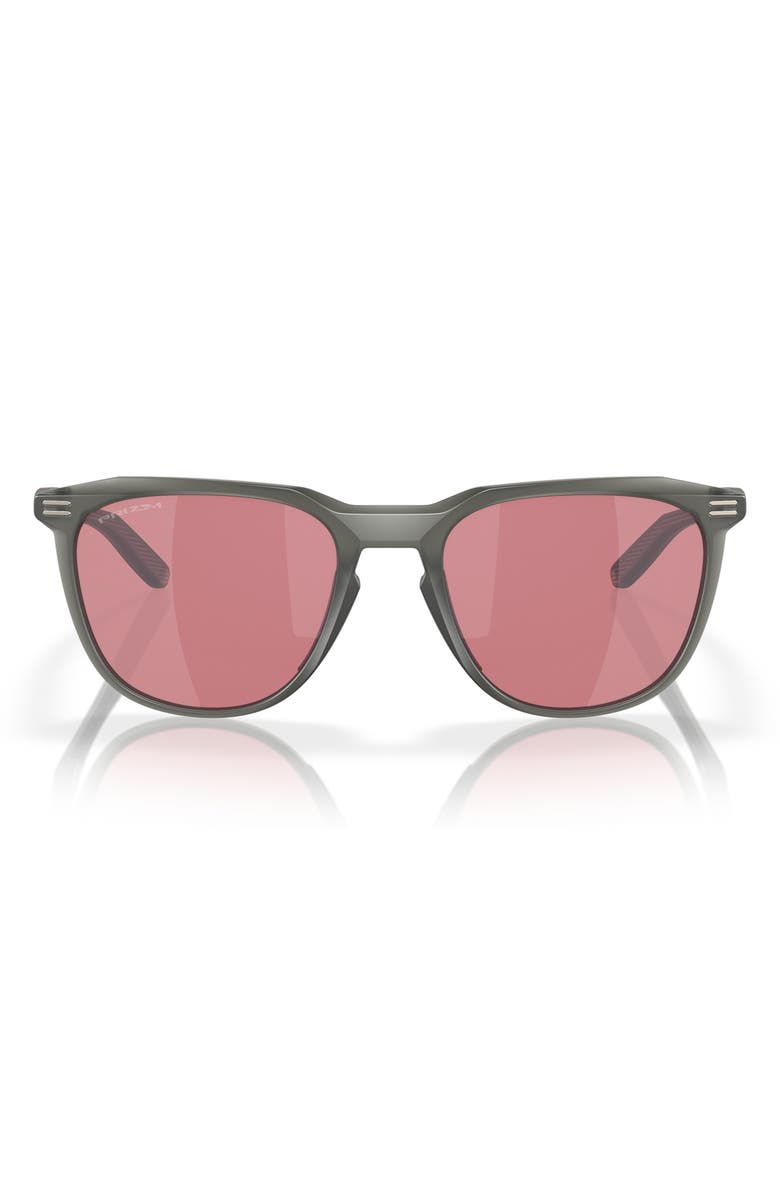 Oakley Thurso 54mm Prizm<sup>™</sup> Round Sunglasses, Main, color, Smoke