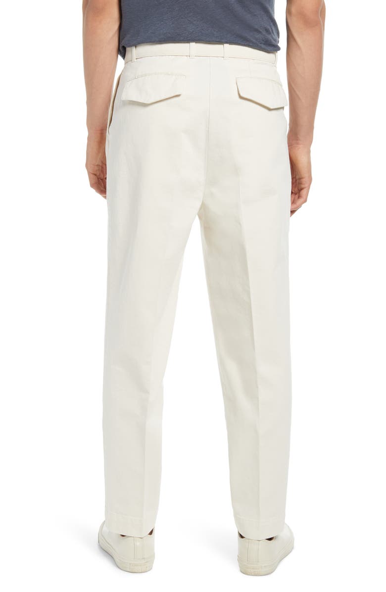 Officine Générale Luigi Organic Cotton Twill Pants, Alternate, color, 