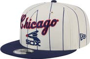 New Era Men's New Era Cream Chicago White Sox Jersey Pinstripe 9FIFTY Snapback Hat