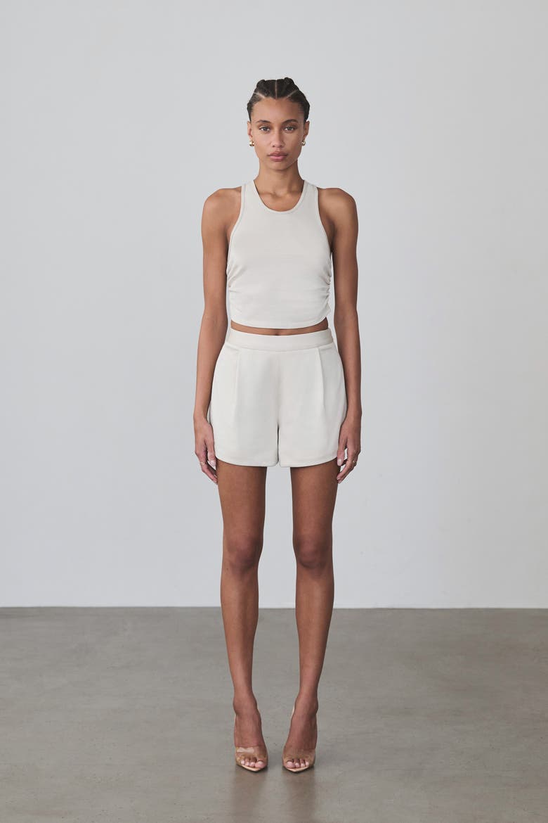 Poise Crop, Alternate, color, Bone