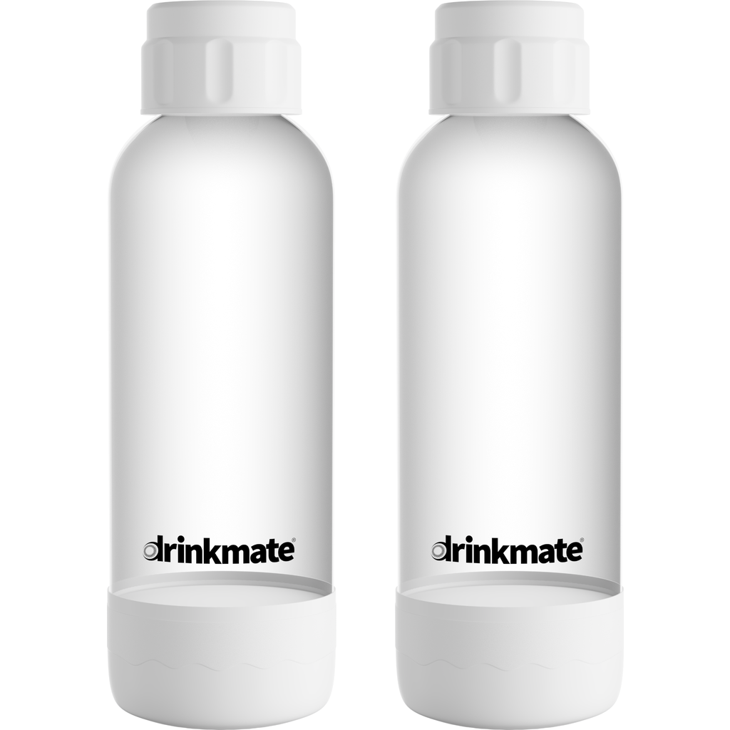 Drinkmate 1 Liter Bottles In White