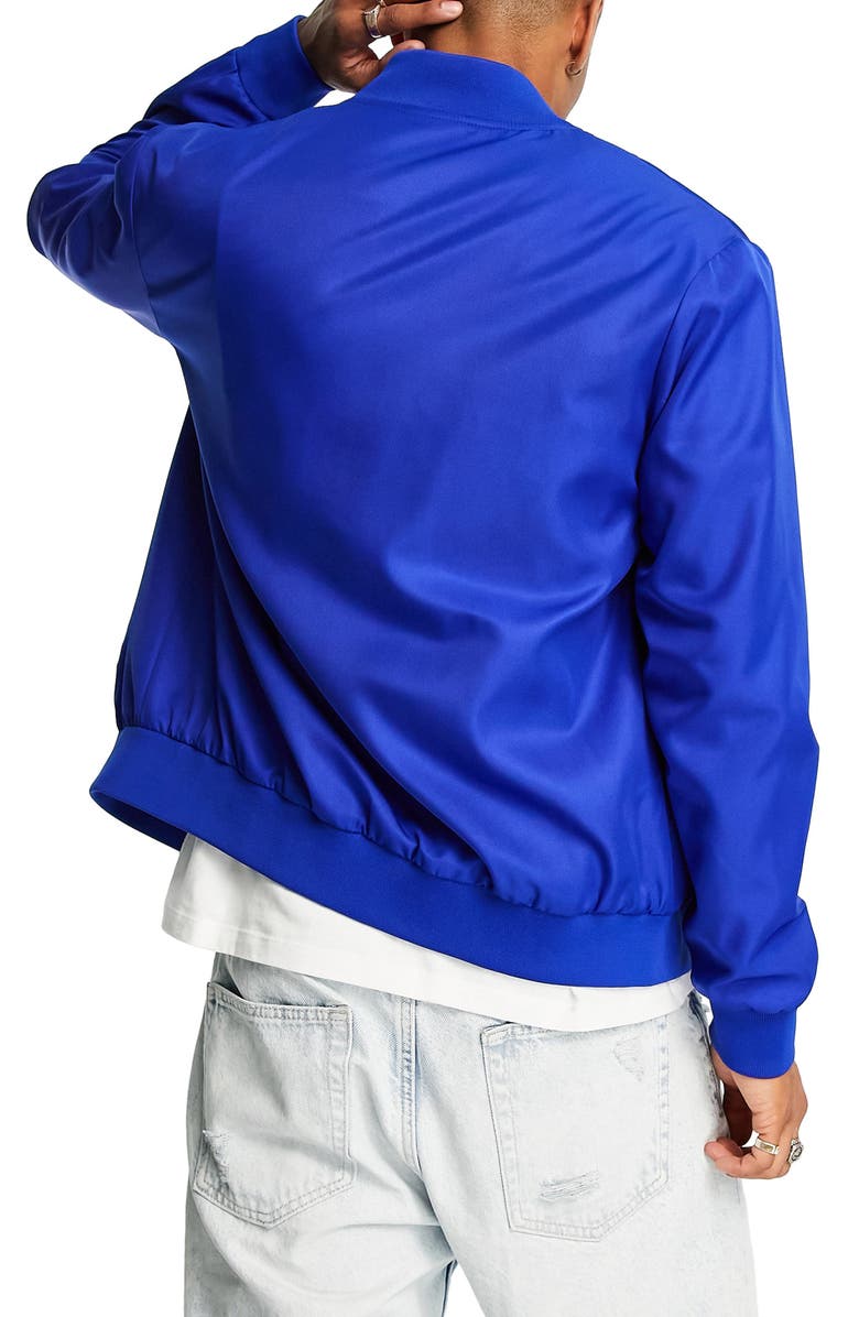 Topman Classic Fit Bomber Jacket, Alternate, color, 