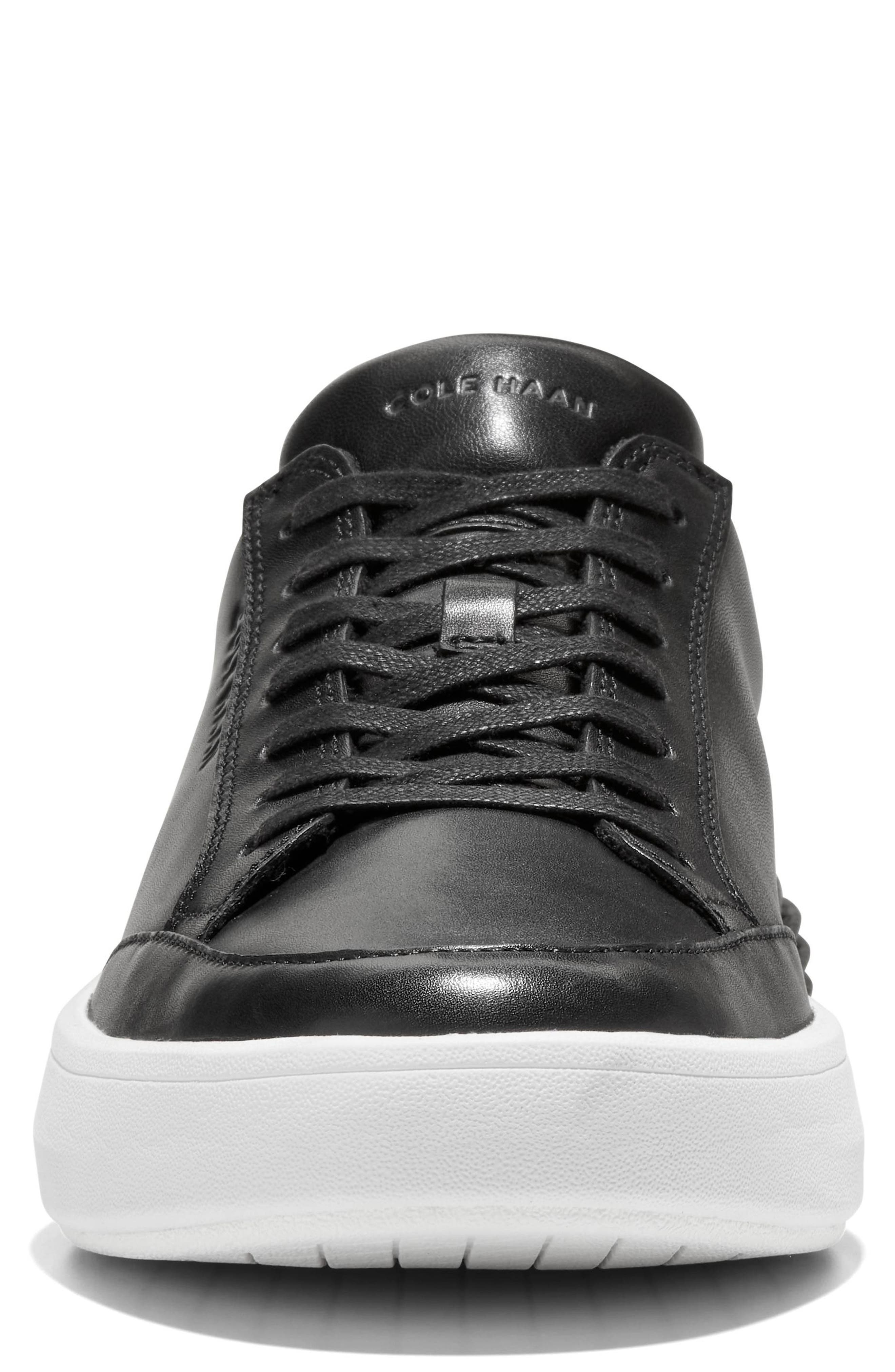 GrandPrø Halfcourt SkyWeave™ Sneaker, Alternate, color, BLACK / WHITE