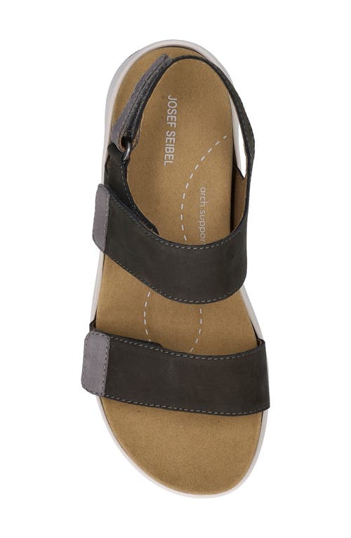 Josef Seibel Estelle Slingback Platform Sandal In Titan