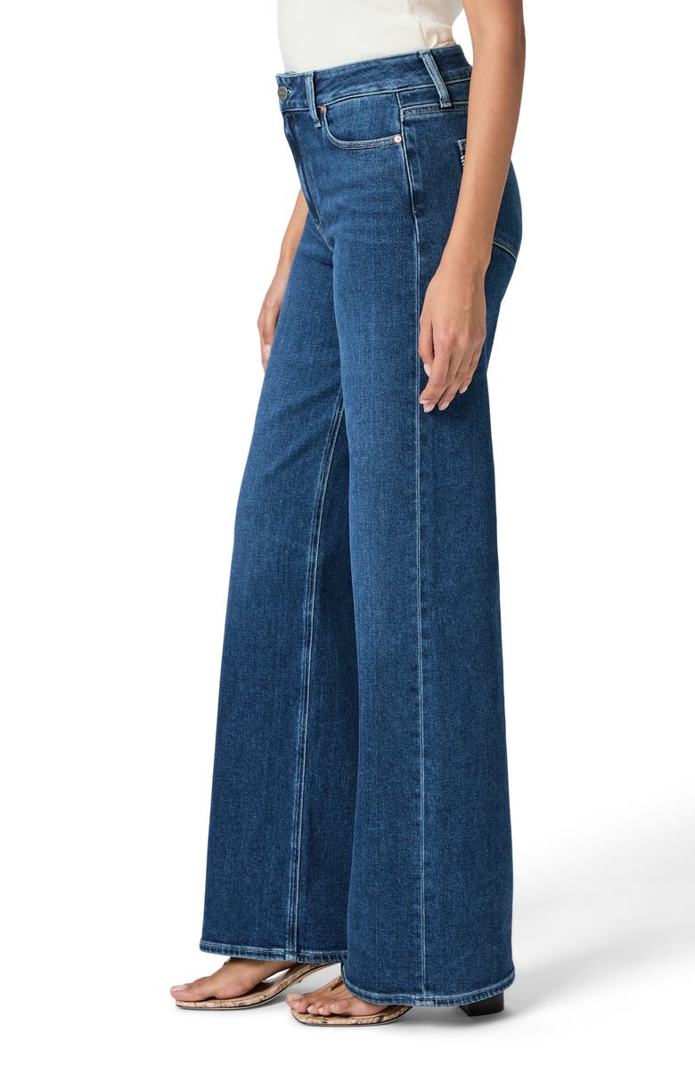 PAIGE Anessa Wide Leg Jeans, Alternate, color, Venetian Breeze