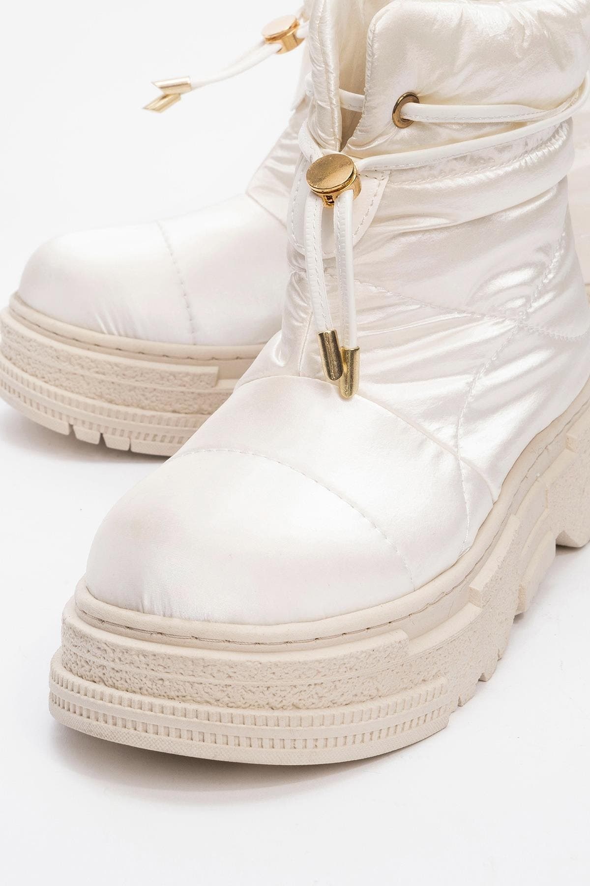 Mesta Boot, Alternate, color, White Faux Leather