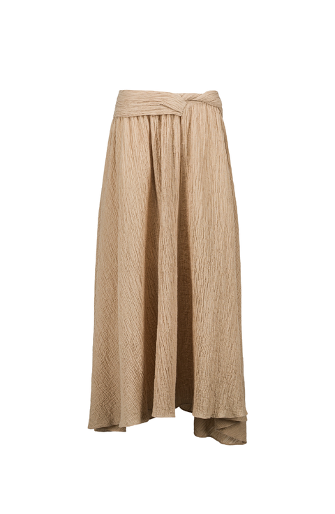 Sahara Asymmetric Maxi Skirt