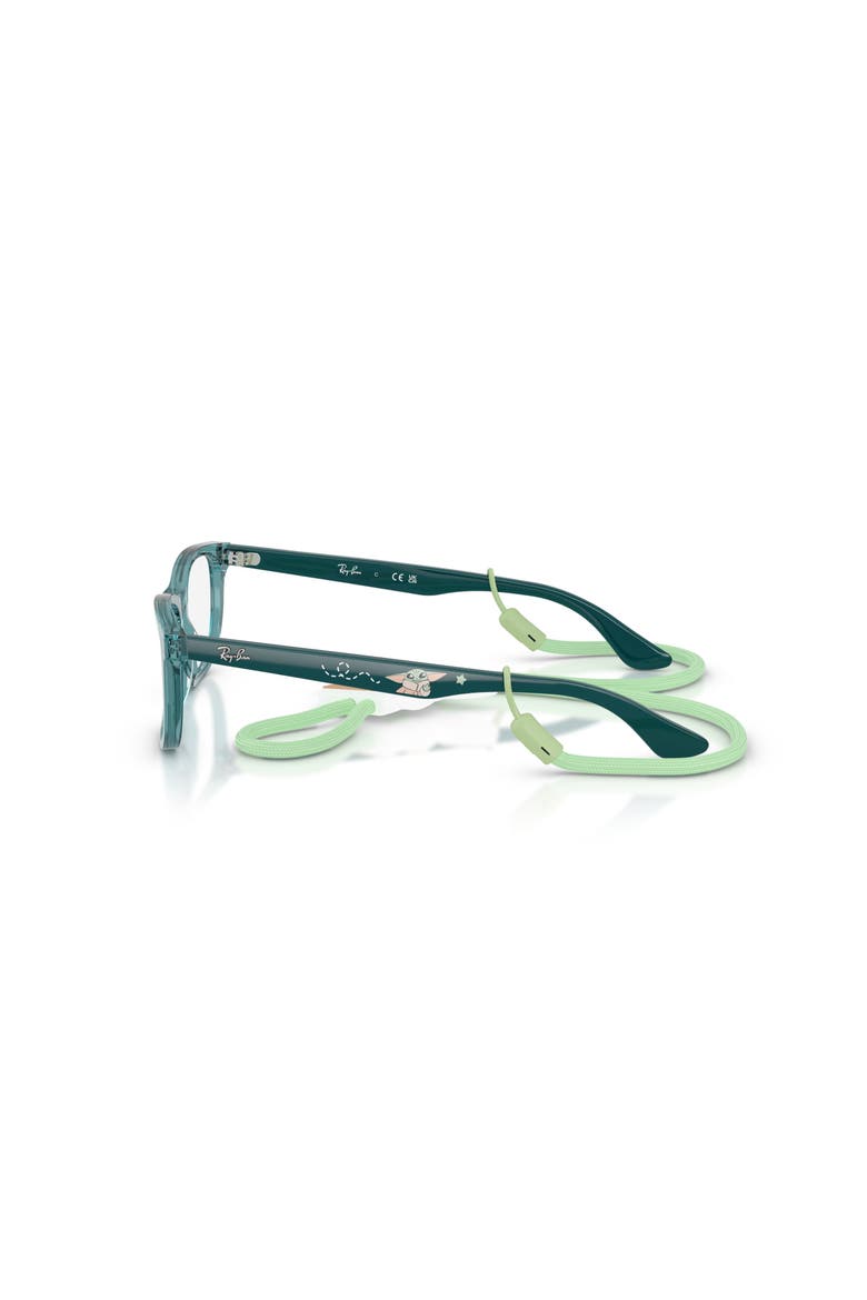48mm Rectangle optical glasses, Alternate, color, Green