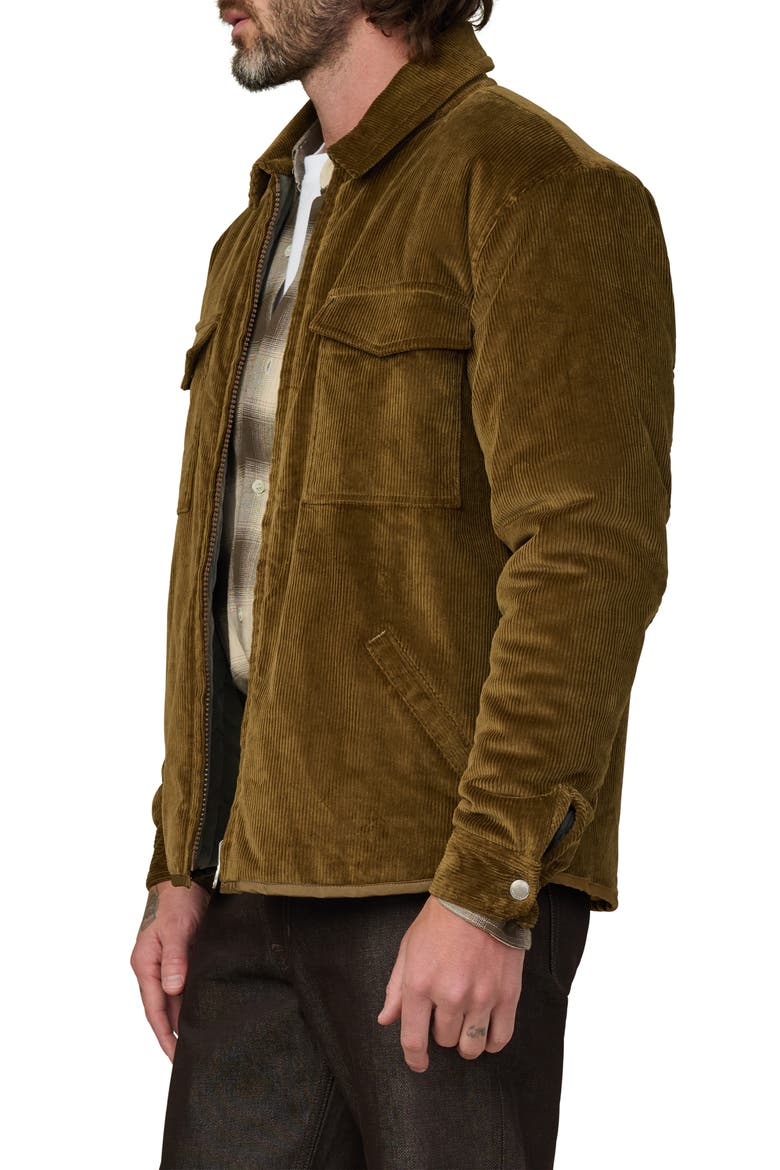 Corduroy Zip Jacket, Alternate, color, BEECH