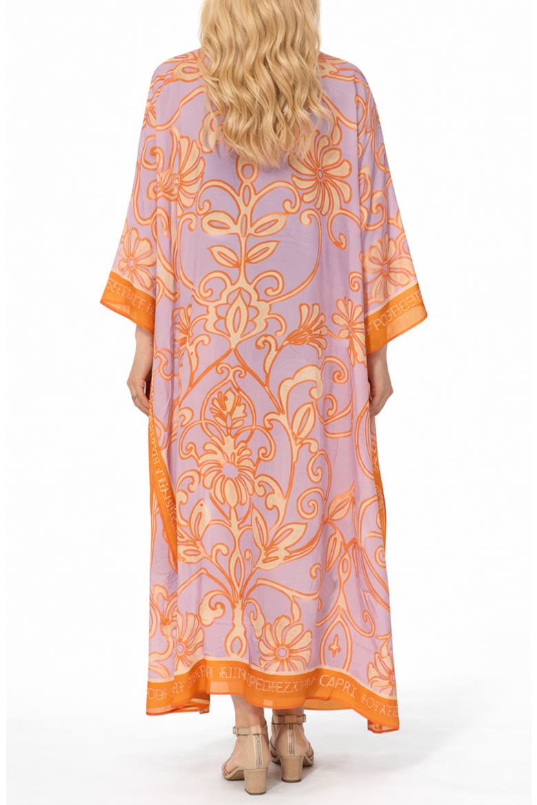 Long Cotton Cover-Up, Alternate, color, ORANGE