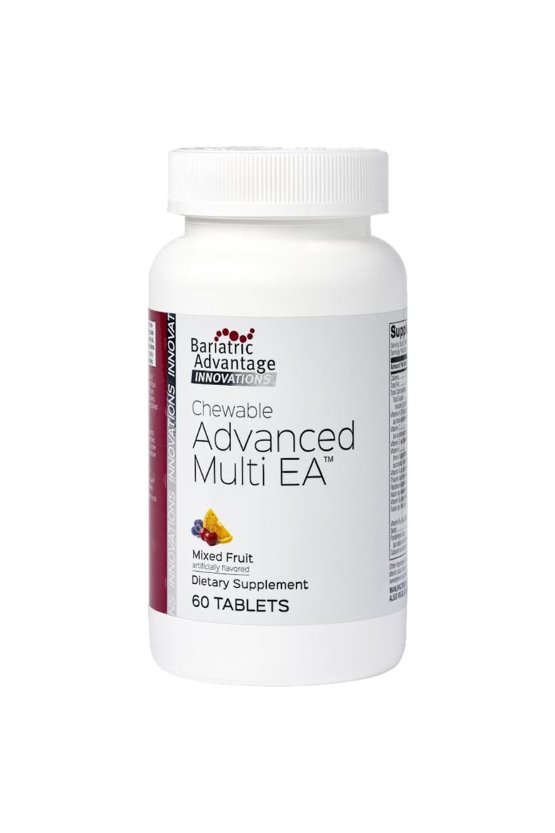 Chewable Advanced Multi Mixed Fruit Daily Multivitamin 60 Count, Main, color, None