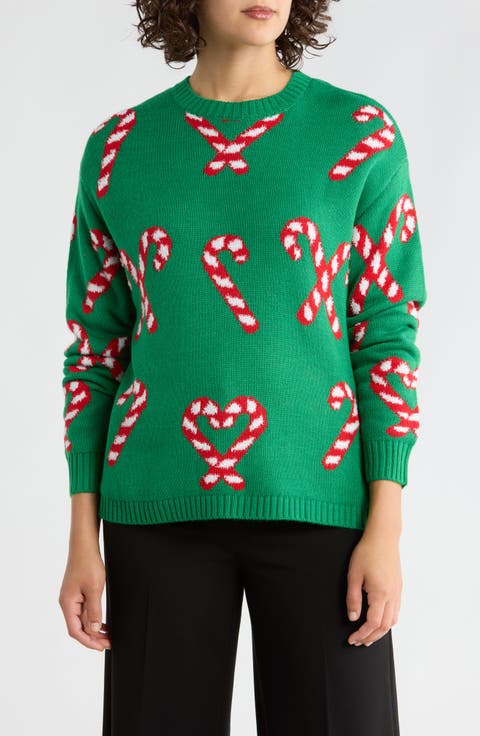 Candy Cane Sweater