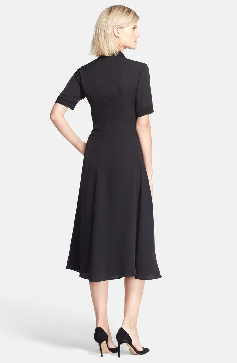 green emerald velvet dress Theory