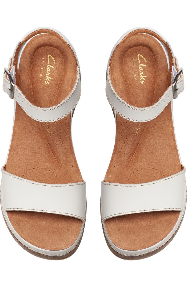 Clarks<sup>®</sup> Kassanda Lily Wedge Sandal, Alternate, color,