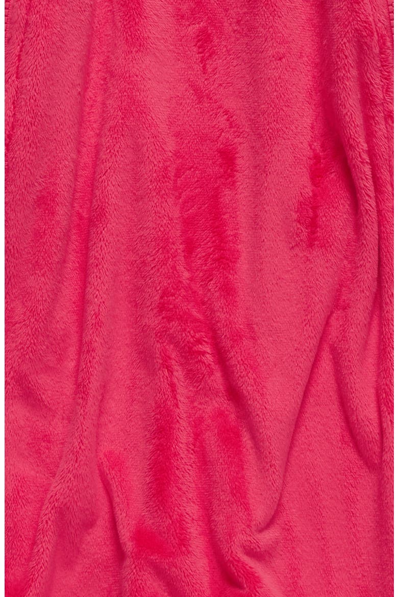 'Buttery' Fleece Bunting, Alternate, color, HONEYSUCKLE PINK