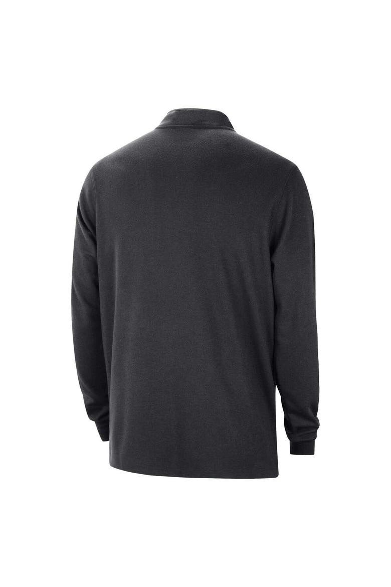 Men's Nike Black Phoenix Suns Authentic Performance Half-Zip Jacket, Alternate, color, Black