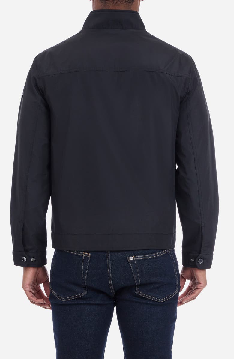 Michael Kors Softshell Zip Jacket, Alternate, color, Black